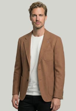 Blazer Bologna Camel Cafe L
