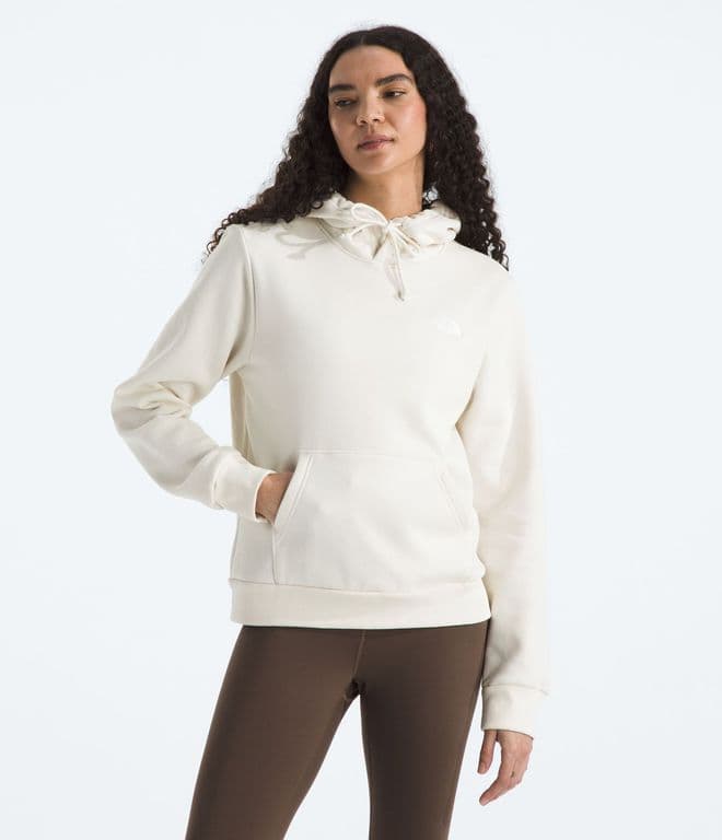 Poleron Evo Emb Hoodie Mujer Blanco Invierno Blanco M