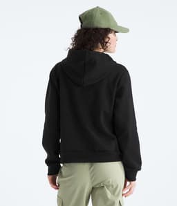 Poleron Evo Emb Hoodie Mujer Negro Negro M