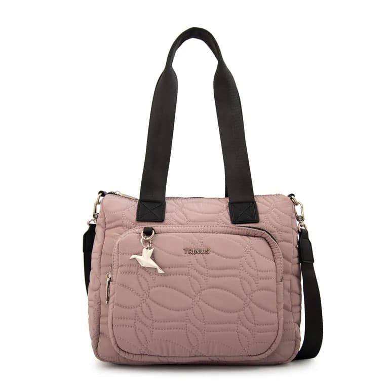 Cartera tote ivanca grande rosa viejo Rosa TALLA UNICA
