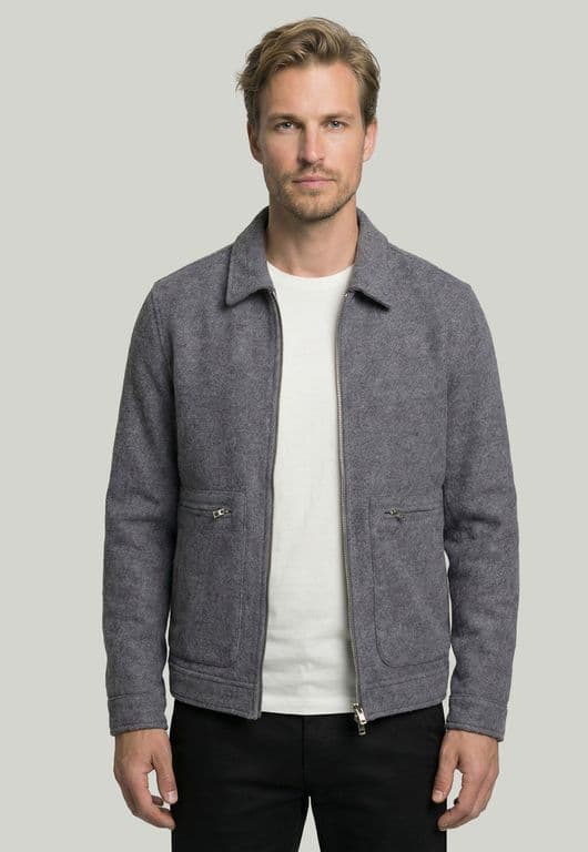 Chaqueta Munich Grey Melange Gris 2XL