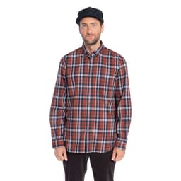 Camisa Franela Escosesa Long Island Terracota L