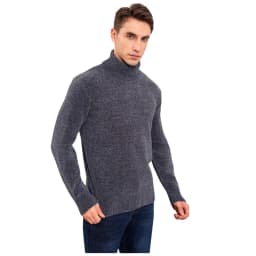 Sweater Tejido Chenille Hombre Beatle Gris L