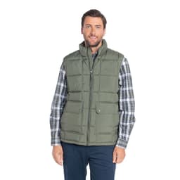 Parka Acolchada Sin Mangas Flatiron Verde Musgo M