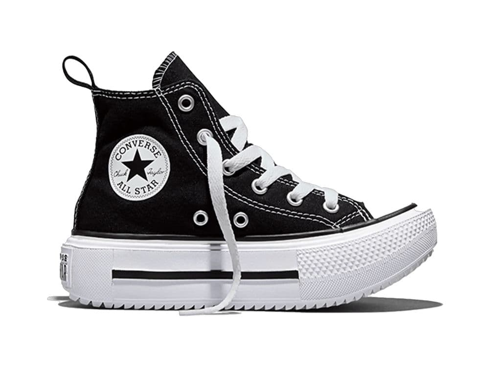 Zapatillas Urbanas Junior Double Stack Negro Negro 27