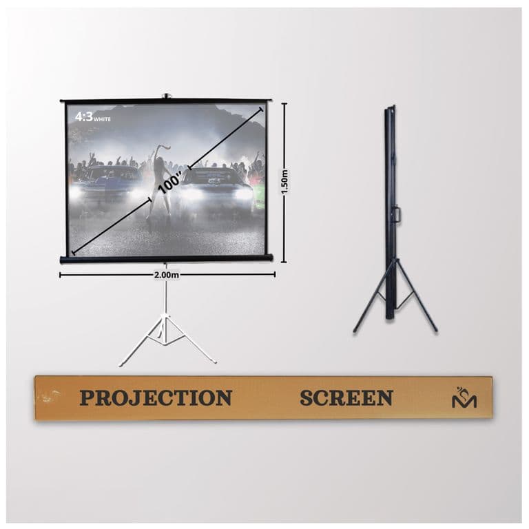 Telon CTripod 200x150 cm 43 para Proytor Benq LH730