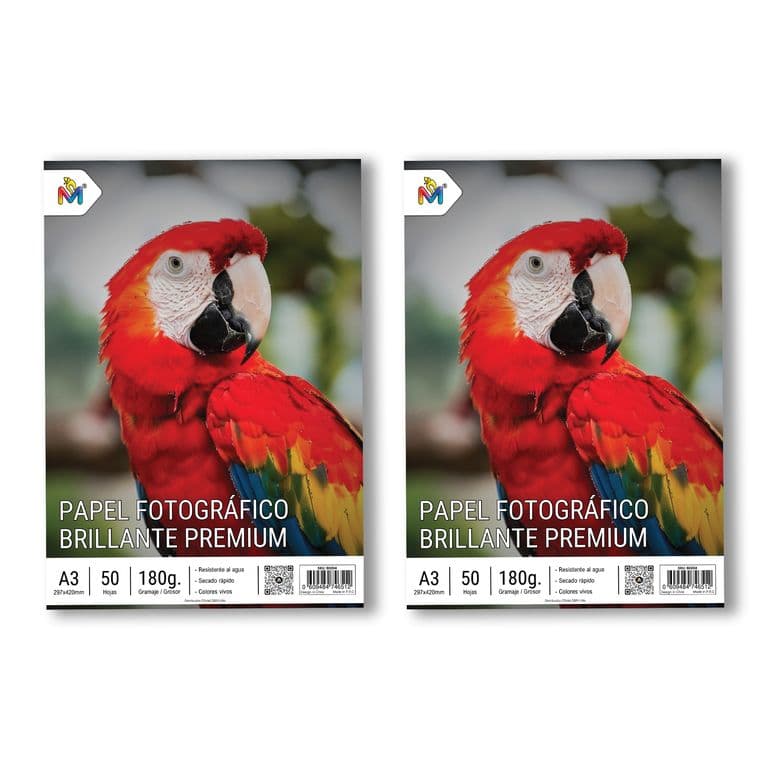 Papel Fotografico A3 x100 Hojas - 180g Especial Posters
