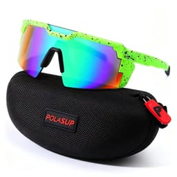 Lentes deportivas ciclismo hombre gafas unisex proteccion uv400 mujer bicicleta correr Verde TALLA UNICA
