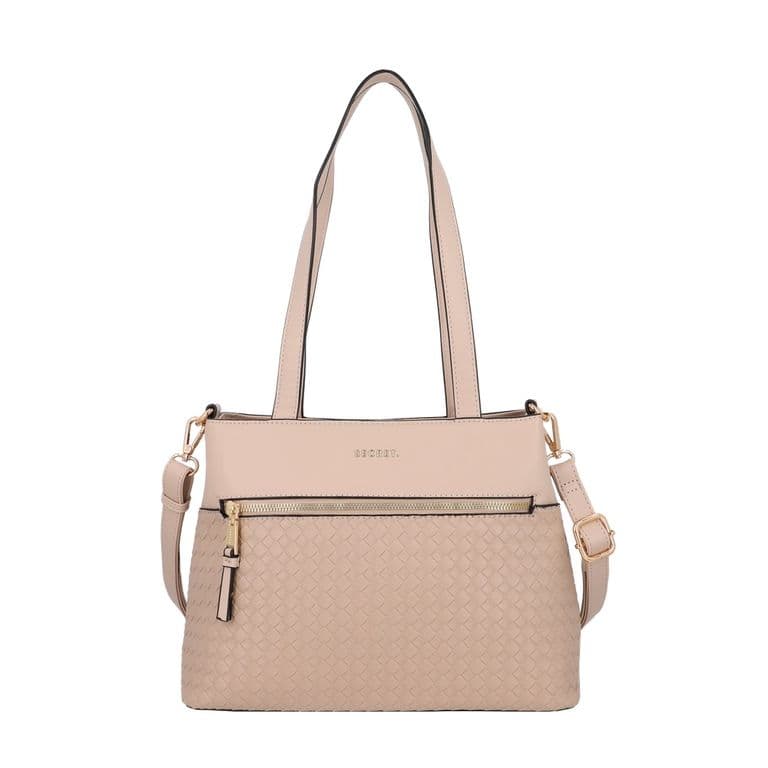 Cartera de hombro Segovia ST6 L Beige Beige L