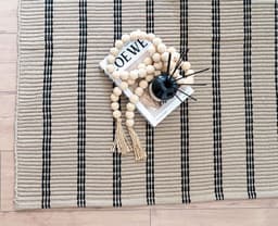 Alfombra Roma Living Polipropileno Lavable Beige 250x350