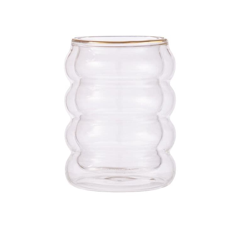 Vaso Doble Vidrio Matcha Shape 400 ml