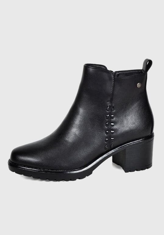 Botin Almorena Negro Negro 36