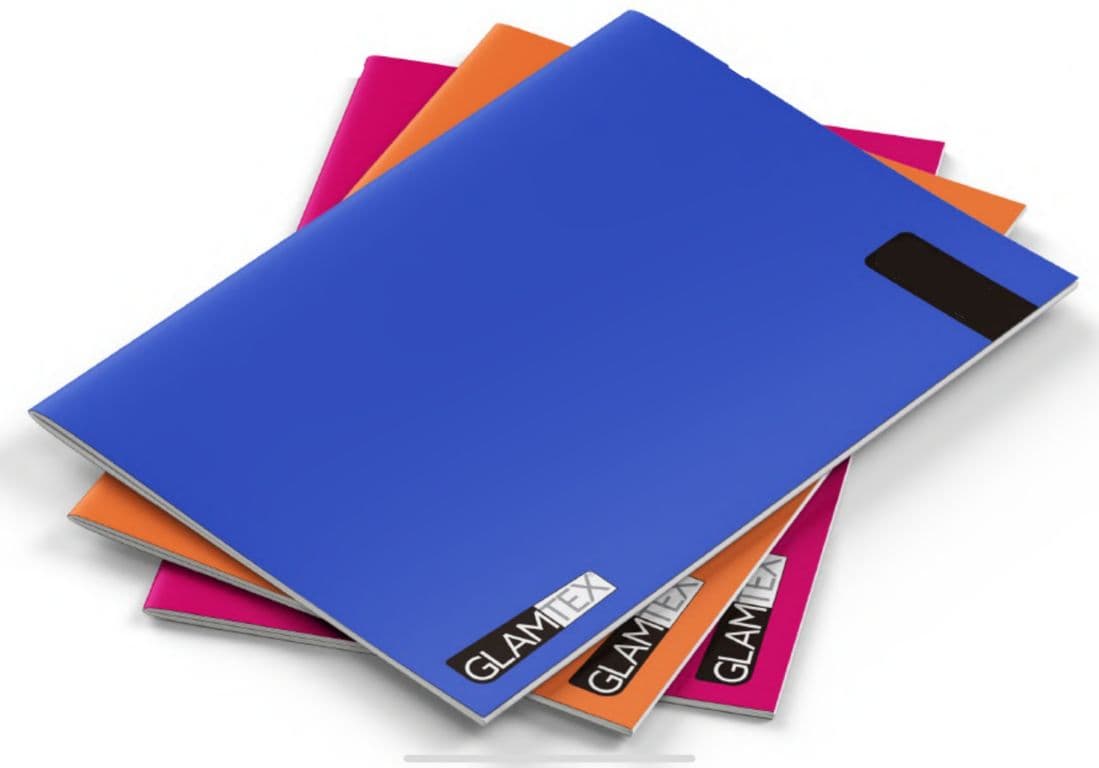 Cuaderno Glamtex College 80h 5mm Matematica Liso Colors 10u