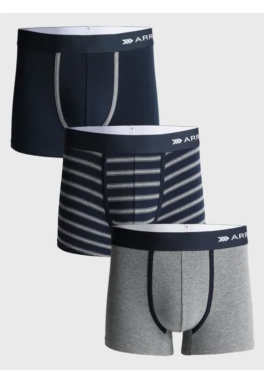 Boxer 3 Unidades Regular Fit Multicolor Multicolor S