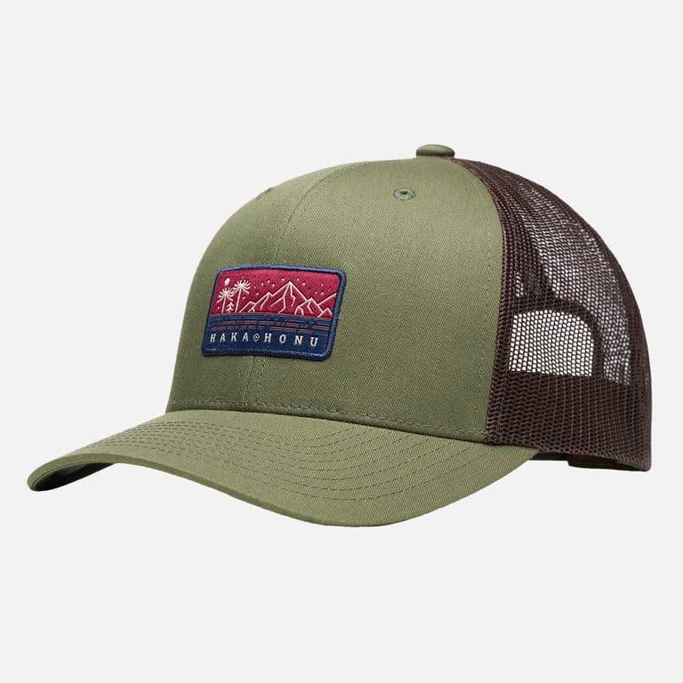 Jockey Unisex Alma Verde Militar / Cafe Verde Militar TALLA UNICA