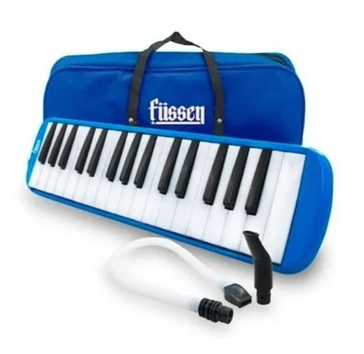 Melodica 32 Notas + Estuche y Boquilla - Azul
