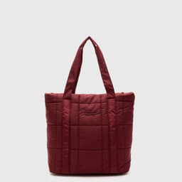 Cartera Tote Puffer Red Essentials Negro TALLA UNICA