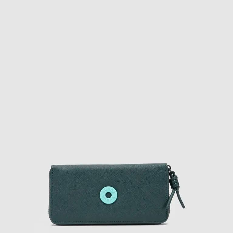 Billetera Crazy Green Essentials Verde TALLA UNICA