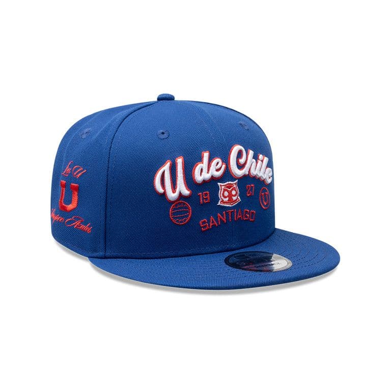 Gorra 9Fifty Universidad De Chile Futbol Azul Azul TALLA UNICA