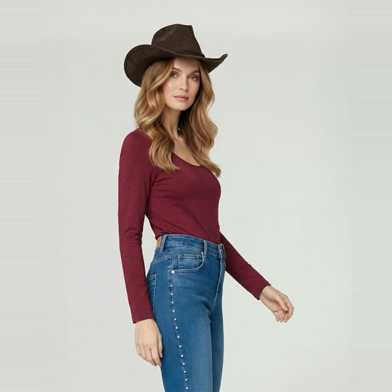 Sombrero Mujer Emilia Moro Cafe TALLA UNICA