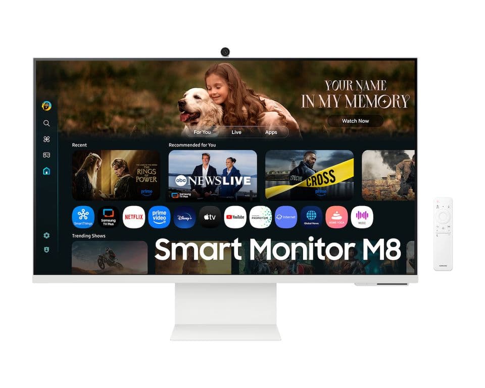 Monitor M8 32" 4K Smart TV USB-C Plano
