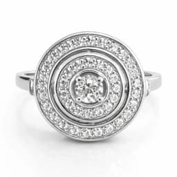 Anillo Circulos Circones Plata 925 Plateado 15