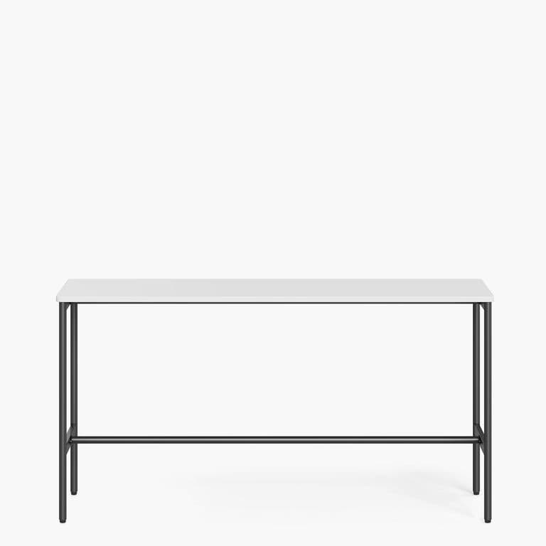 Mesa Oficina Cafeteria Astro 160x60 Blanco/Gris Form Blanco