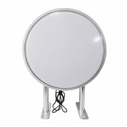 Letrero Led Circular Rompetrafico 40x40 Cm Aviso, Senaletica