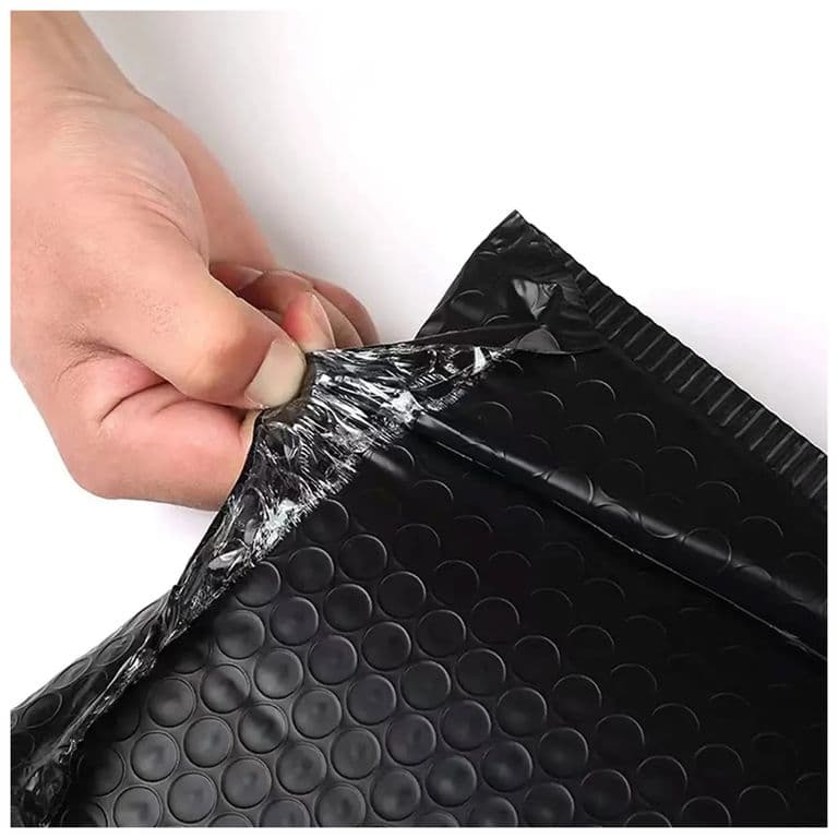 Sobres de Burbuja Negros 15x24 cm Pack de 20