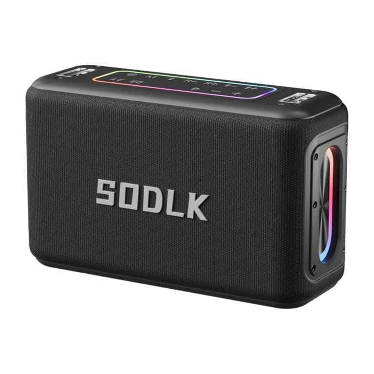 Parlante Altavoz Bluetooth 5.3 Karaoke 2Mic 150W 12000mAh IPX5 TWS SODLK S530