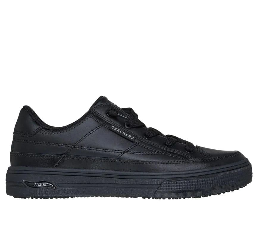 Skechers Zapatilla Mujer Ocupacional Arcade Negro Negro 38