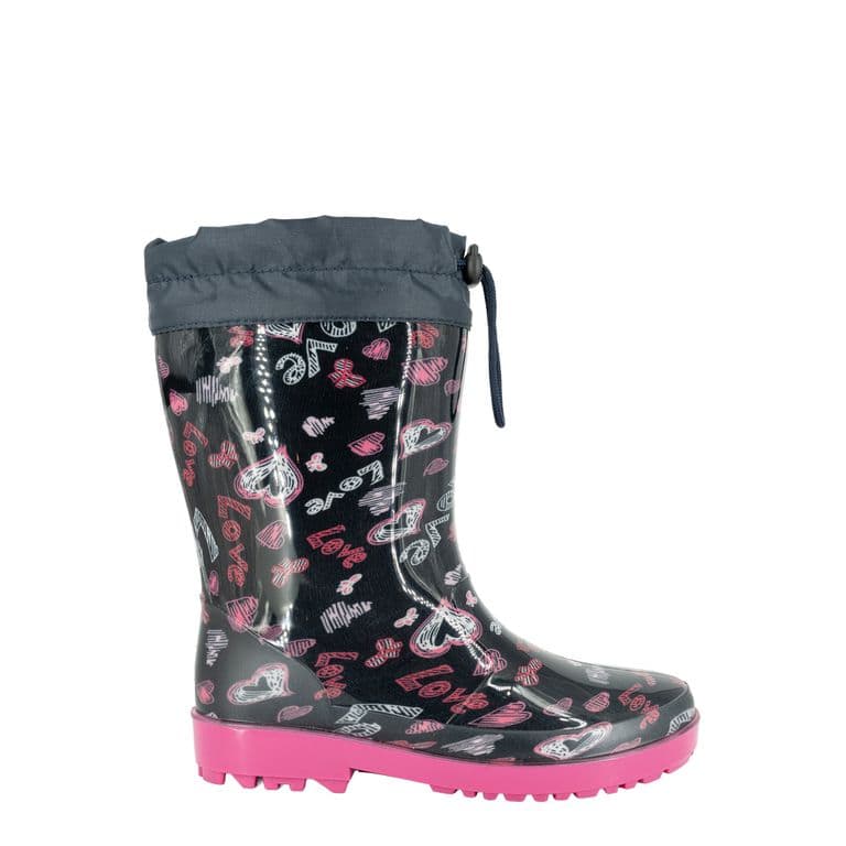 Bota de Agua con Polar Mica Azul Azul 26