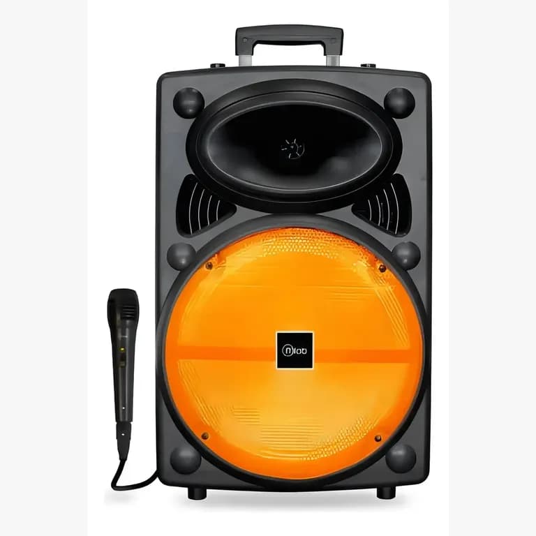 Parlante Rhythm Charger 2 Bluetooth 12 Pulgadas Naranja