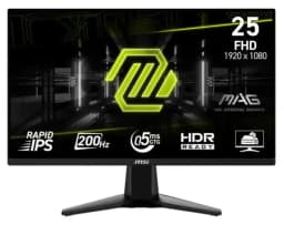 Monitor Gamer MAG 255F E20 24.5 Full HD Rapid IPS 200Hz 0.5ms