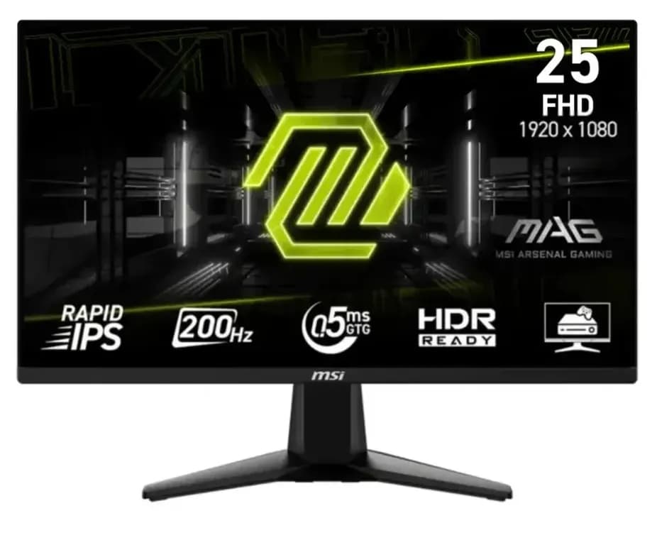 Monitor Gamer MAG 255F E20 24.5 Full HD Rapid IPS 200Hz 0.5ms