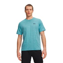 Polera M/C UA Tech Vent Azul Hombre Azul XL