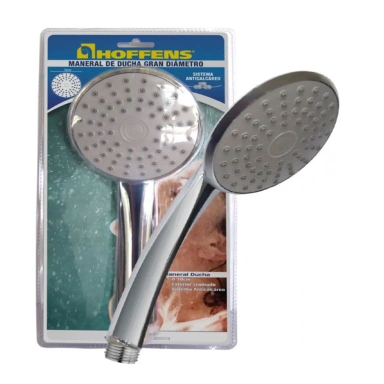 Mango De Ducha Telefono Gran Diametro 10cm Cromado Lluvia