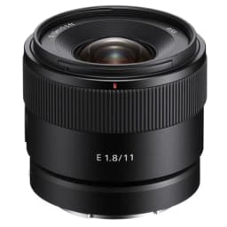 E 11mm F1.8 Camera Lens Negro