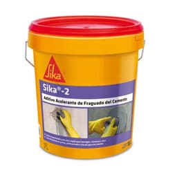 2 Aditivo Acelerante De Fraguado Mortero Estuco 18 Lt