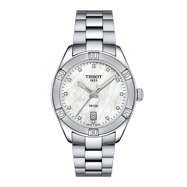 Reloj Pr 100 Sport Chic 36MM T1019101111600 Blanco 36