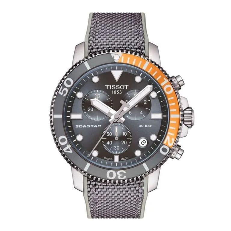 Reloj Seastar 1000 45MM T1204171708101 Naranja 45