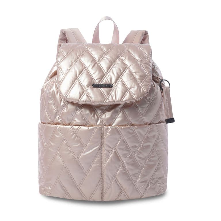 Mochila Universitario Savanha Porta Pc 13 Beige Mujer Beige M