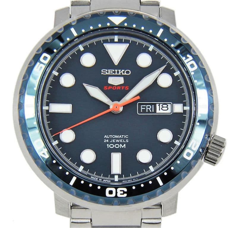 Reloj Hombre 5 Sports Srpc63j1 Made In Japan Plateado TALLA UNICA