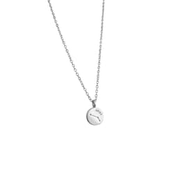 Collar Plata 925 Aries Signo Zodiacal Plateado 45