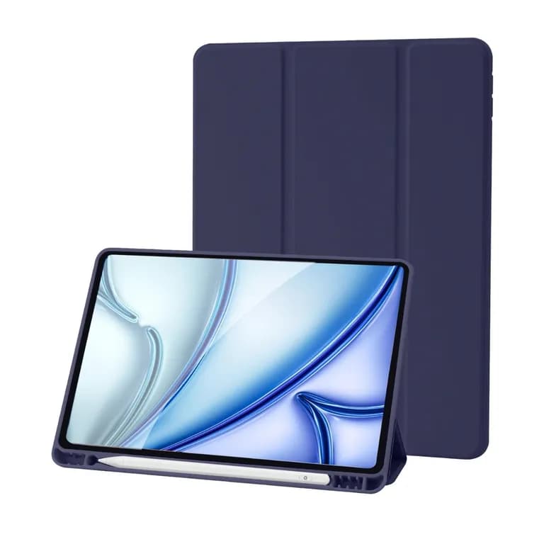 Funda Smart Cover Para iPad Air 11 M3 2025 Azul Oscuro