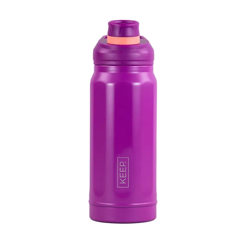 BOTELLA INSULADA STRAP 650ML FLASK MORADO