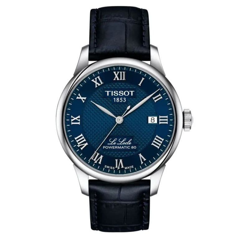 Reloj Automatico Le Locle 39MM T0064071604300 Azul 39
