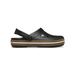 Zueco Unisex Crocband Gum Clog Negro Gris 36