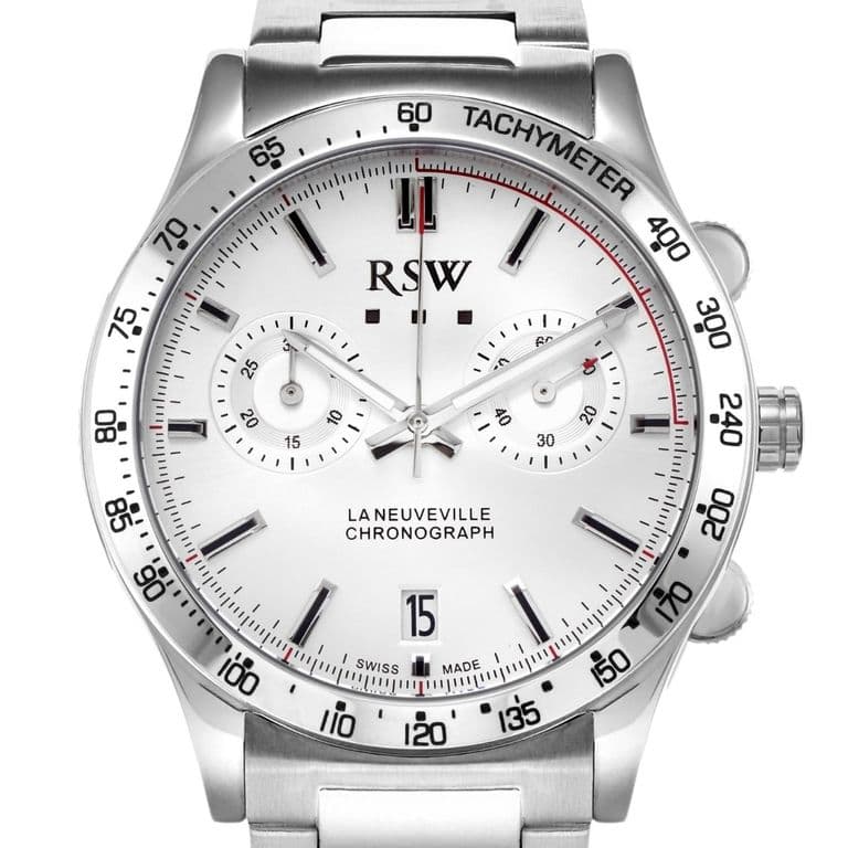 Reloj Hombre C130-SS-1 Plateado 42