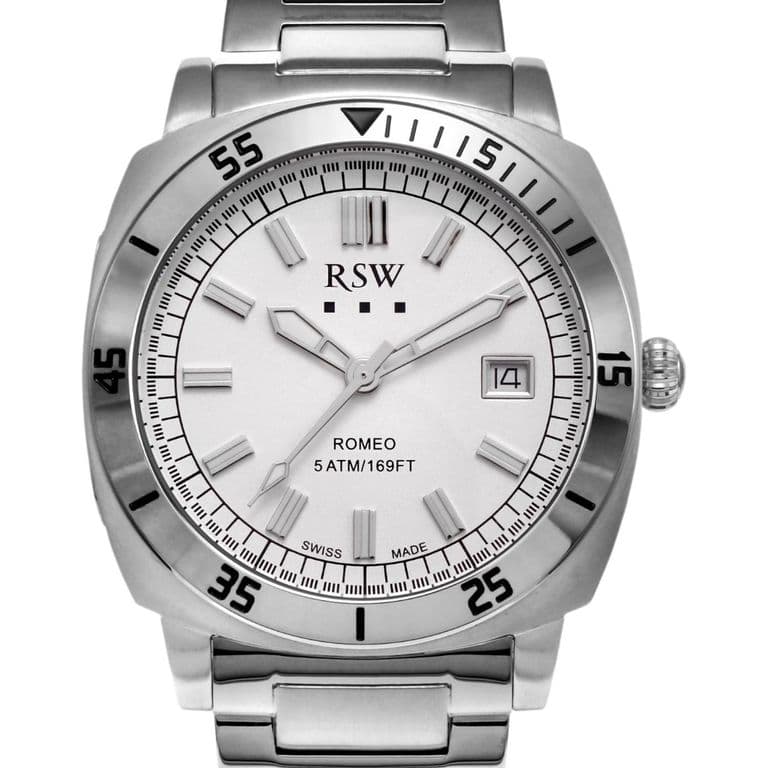 Reloj Hombre M160-SS-1 Plateado 41